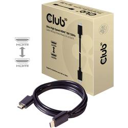 club3D HDMI Anschlusskabel HDMI-A Stecker, HDMI-A Stecker 2.00 m Schwarz CAC-1372 10K UHD, 8K UHD HDMI-Kabel