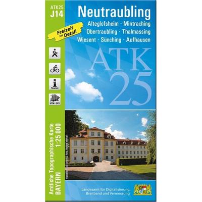 ATK25-J14 Neutraubling (Amtliche Topographische Karte 1:25000), Sonstige von , Landesamt für Digitalisierung, Breitband und Vermessung, Bayern,