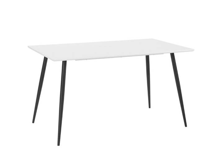 Dino-table à Manger 140 Cm Blanc Noir