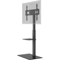 GOOBAY 58526 - TV Bodenständer, 37" - 70", schwenkbar, schwarz