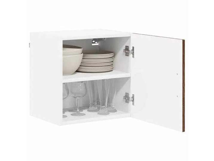 KTHLBRH Wandschrank 2 Stück Eiche braun 40 x 31 x 40 cm Technisches Holz, modernes Design, robuste Struktur, spülmaschinengeeignet