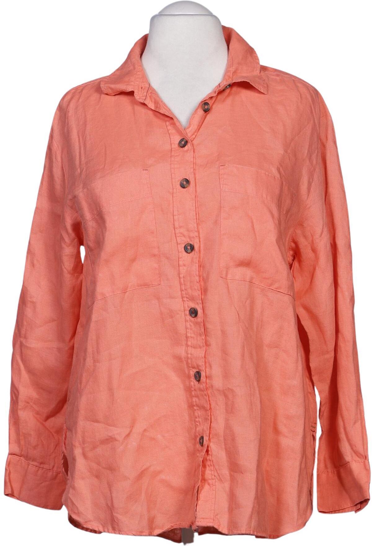 White Stuff Damen Bluse, Orange, Gr. EU 42, Leinen - Second Hand