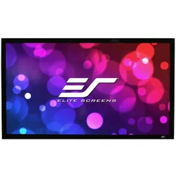 Elite Screens ezFrame (200", 16:9), Leinwand, Schwarz