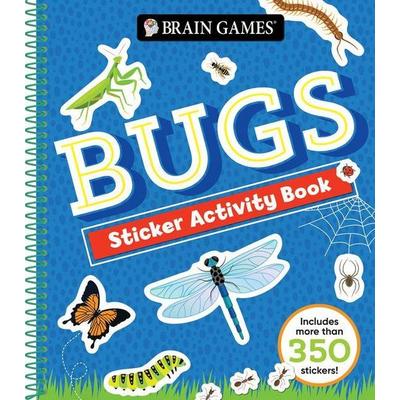 Brain Games - Sticker Activity Book: Bugs, Taschenbuch von Publications International Ltd,New Seasons,Brain Games, Publications International, Ltd.,