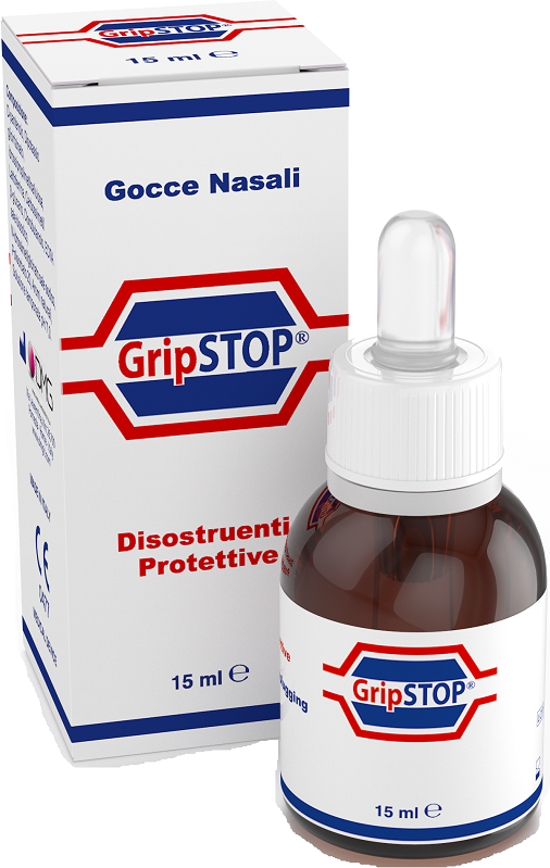 D.M.G. ITALIA Srl GRIP STOP Gocce Nasali, 15 ml