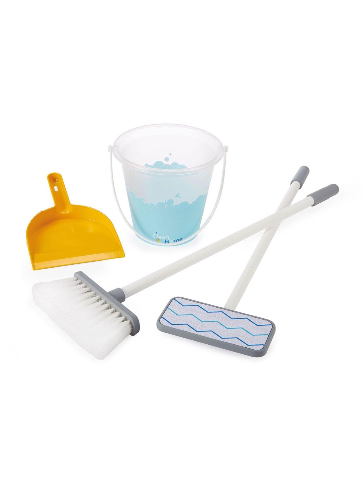 Ecoiffier - Cleaning Trolley Blue 5pcs.