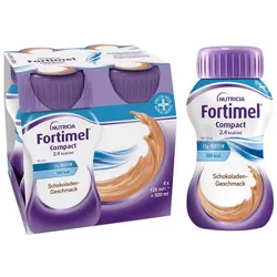 Nutricia Fortimel Compact 2.4 Schokolade 6 x 4 x 125 ml
