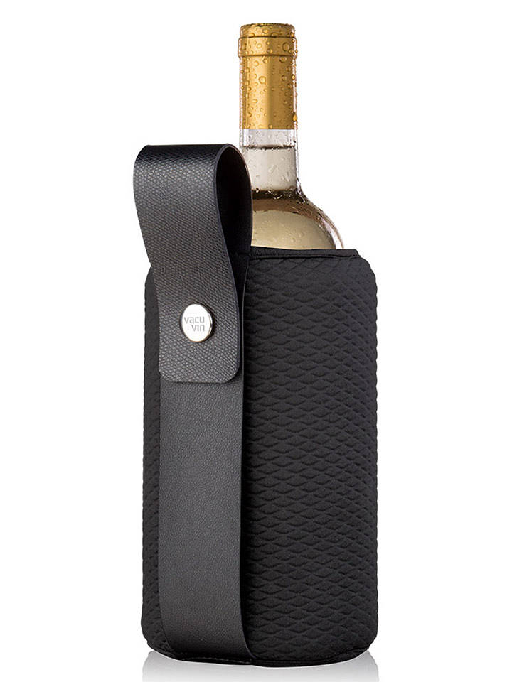Vacu Vin Weinkühler ''Artico'' in Schwarz - (H)23 x Ø 16 cm - onesize