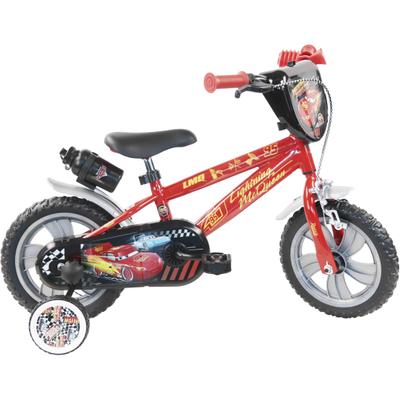 Kinderfahrrad DISNEY "Cars 12", rot, Fahrräder, Kinder, 21cm, 12 Zoll (30,48cm) hinten: 12 Zoll (30,48cm)