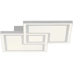 Deckenlampe Deckenleuchte Wohnzimmerlampe weiß LED Serienschalter L 40 cm