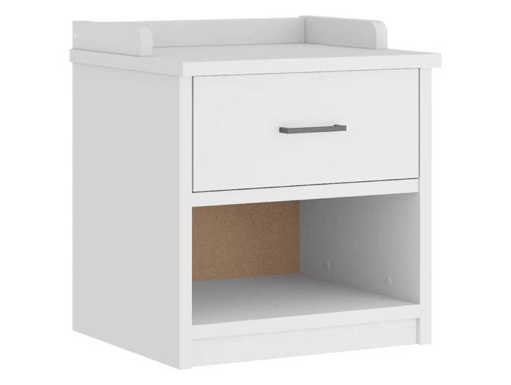 Blanc Banc coffre - Banc de couloir SANDNES blanc 45x40x50 cm bois de pin massif m5815