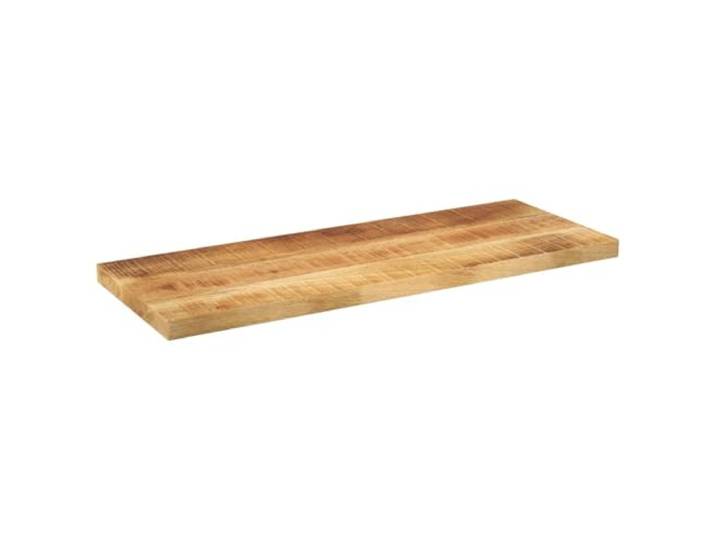 GFDWPUY Tischplatte 90x40x2,5 cm Rechteckig Massivholz Mango Rustikales Design, Vielseitig Kombinierbar, Einfache Reinigung, Robustes Tropenholz