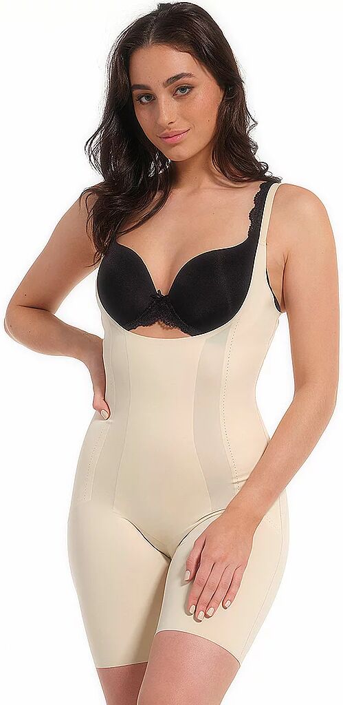 MAGIC BODYFASHION Shapewear Bodysuit latte beige   XXL W