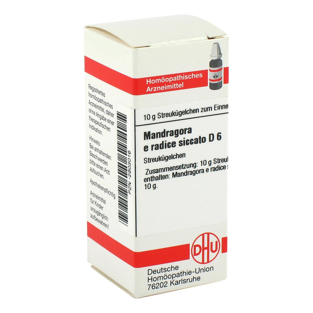 DHU-Arzneimittel GmbH & Co. KG Mandragora E Radice Sic. D6 Globuli 02803016
