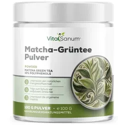 VitaSanum® Matcha-Grüntee Pulver 2,5 g pro Tagesportion