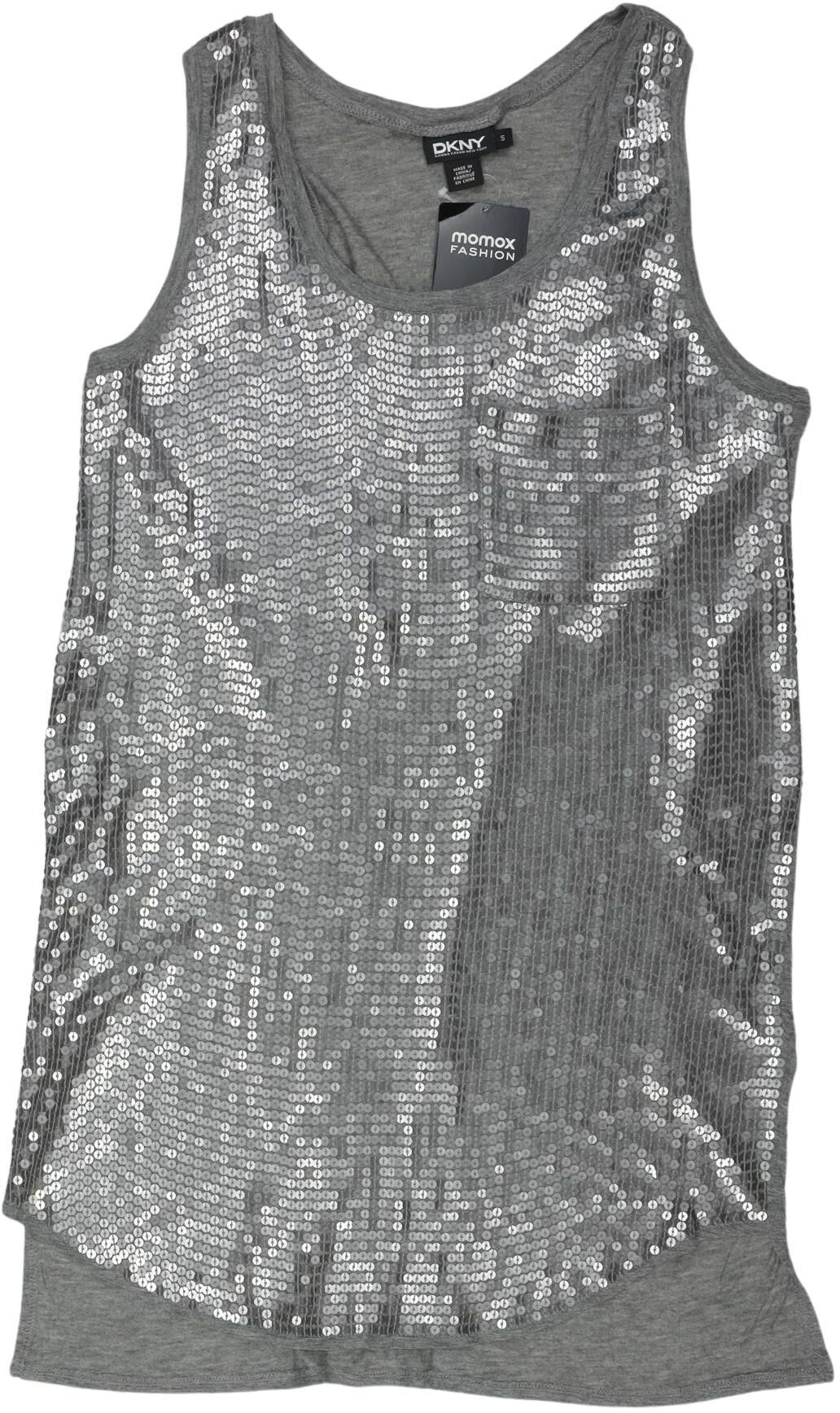 Dkny by Donna Karan New York Damen Top, Mehrfarbig, Gr. S, Modal - Second Hand