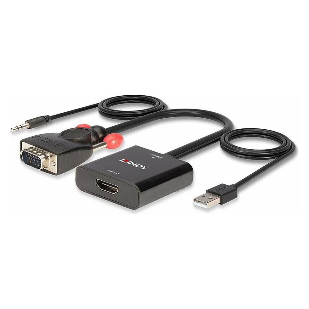 Lindy VGA & Audio, to HDMI Converter (HDMI) (38284)