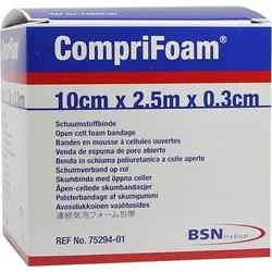 COMPRIFOAM 0,3 cmx10 cmx2,5 m Rolle 1 St
