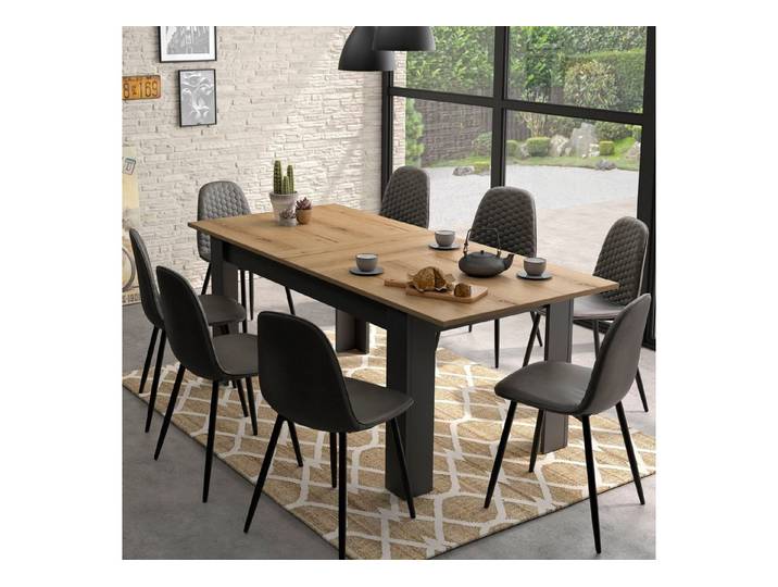 Gami Esstisch Manchester, mit Auszug 160 (200) cm