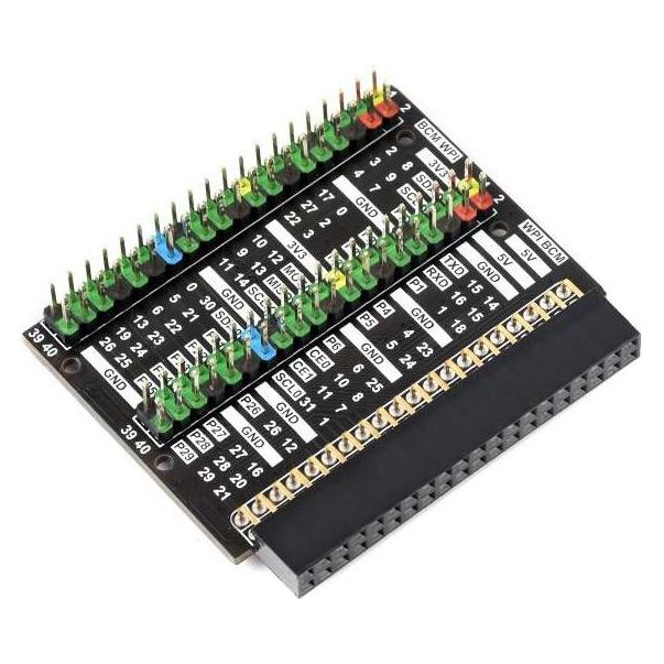 WaveShare Raspberry Pi 400 GPIO Header Adapter, 2x 40 Pins (PI400-GPIO-ADAPTER-B)