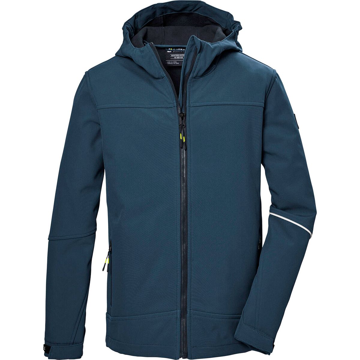 killtec KOS 143 Boys Softshell Jacket dunkel ozean (00262) 140 43255-000-00262-140