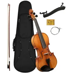 Hage Violin Set 1/4 (incl. case black, bow, rosin) (Geige, 1/4), Streichinstrumente, Braun