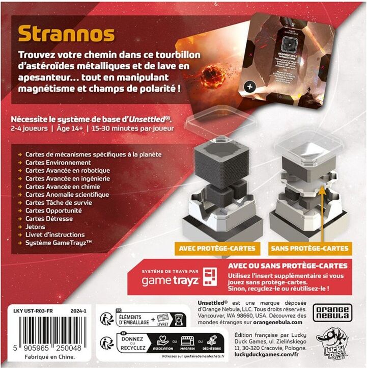 Lucky Duck Games Extension Planète 005 Strannos - UNSETTLED