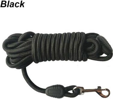 Uplifted Finds Heavy Duty Nylon Recall & Agility Training Leash black 15 M