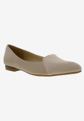 Women's Flora Flat by Bellini in Nude Combo (Size 7 1/2 M)