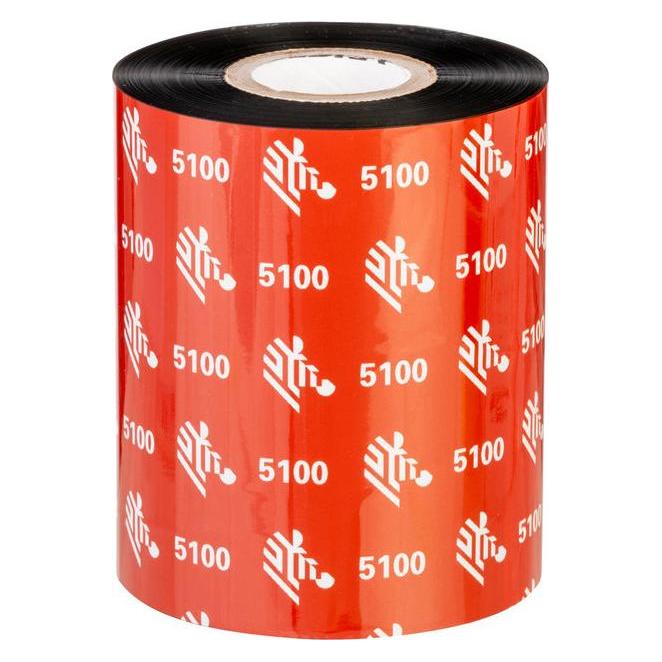 Zebra Ribbon 5100 Resin 60mm (6 cm, Schwarz) (05100BK06045)