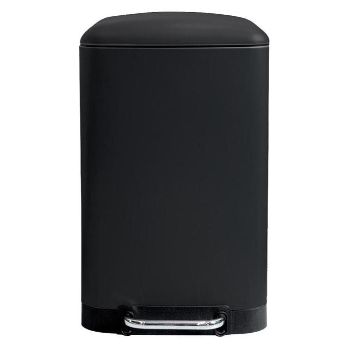 Perel Urban bin - 30 l - Rectangular - Matt black (30 l) (BIN-354156)