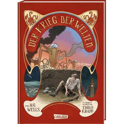 Der Krieg der Welten - Farbausgabe, Gebundene Ausgabe von Thilo Krapp, Carlsen, 978-3-551-78169-7