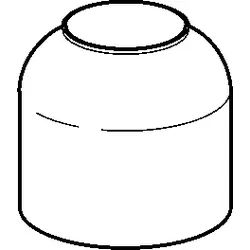 Hansa Abdeckkappe Clinica chrom 59912044