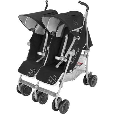 Maclaren 2016/2017 Twin Techno Double Stroller - Black