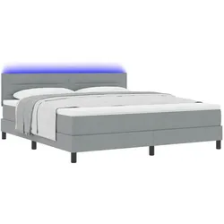 vidaXL, Boxspringbett, Boxspringbett (180 x 200 cm)
