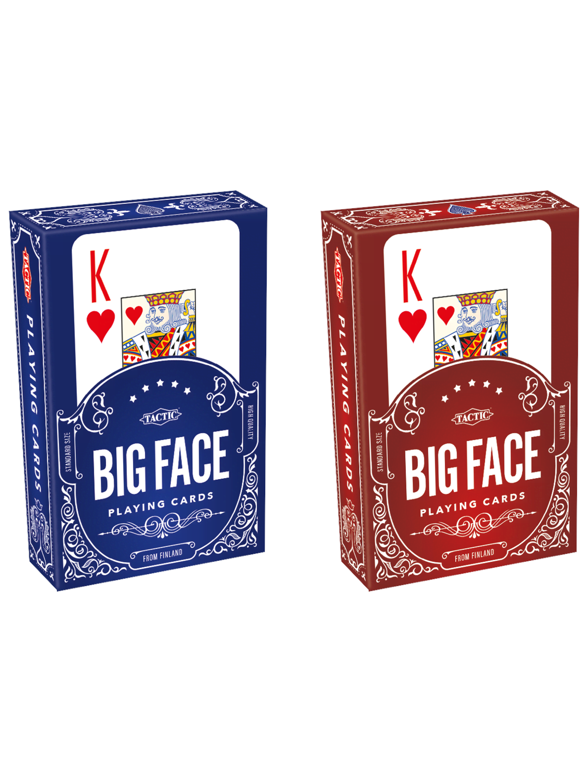 Tactic Big Face Playing Cards - assorted