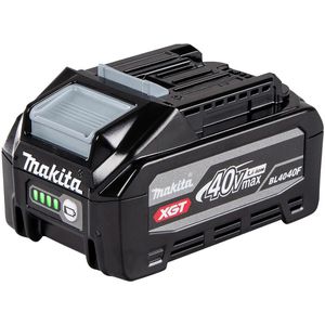 Makita Werkzeugakku BL4040F, 1910N6-8, XGT, 40V / 4,0Ah, Schiebeakku mit LED Ladestandanzeige