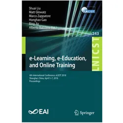 e-Learning, e-Education, and Online Training, Fachbücher