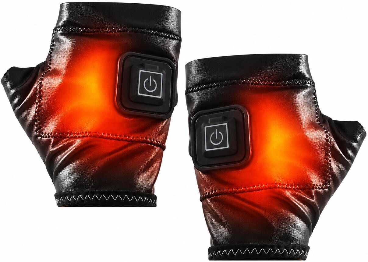 INF Smarte beheizbare Handschuhe - USB-Schnellladung, 3 Temperaturstufen für Gaming, Büro und Outdoor