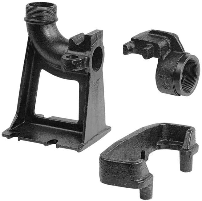 Grundfos Collecteur à bride de couplage Rp 2, sortie côté pression (96000178)