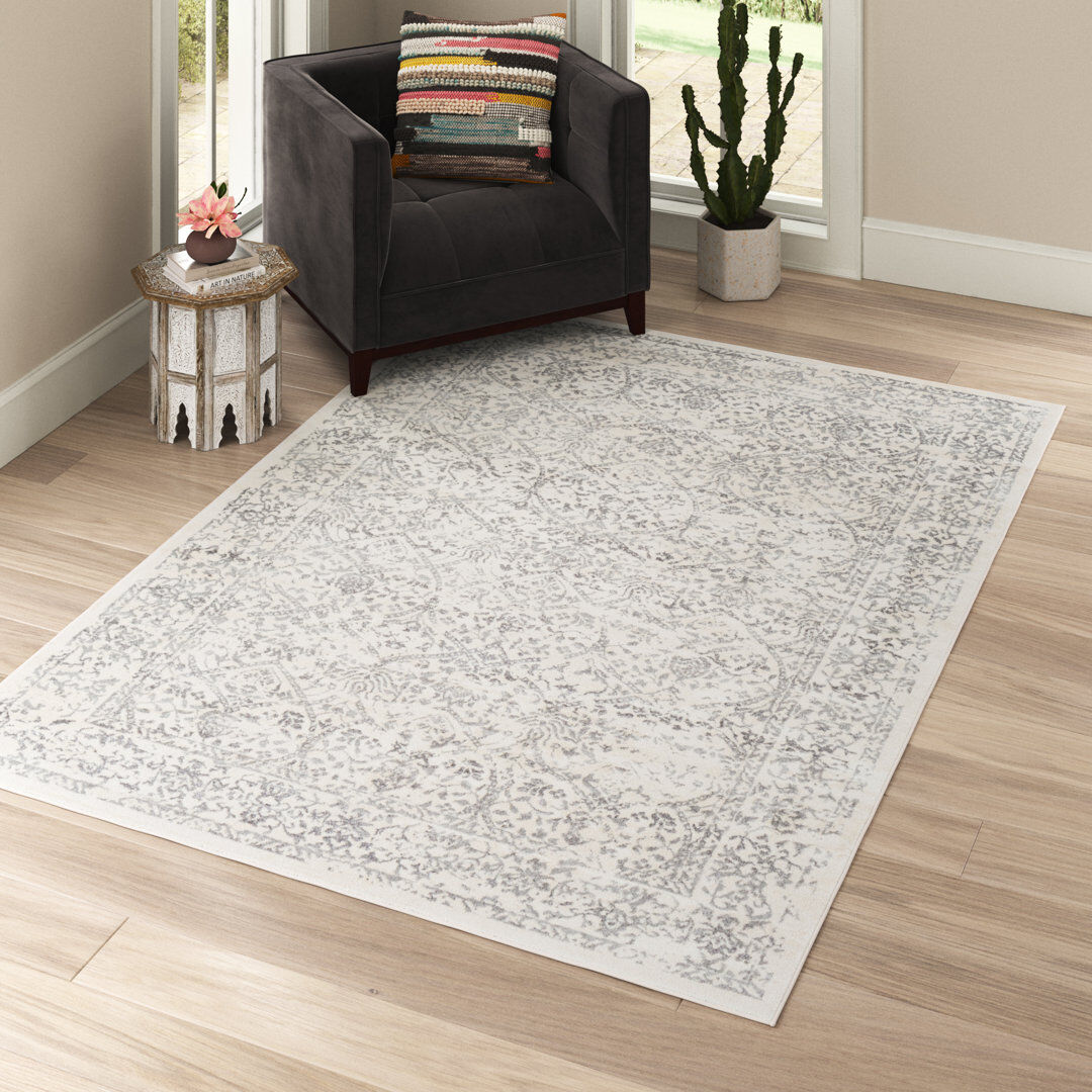 Mistana Area Rug Cream;Black;Gray Rectangle 200 x 275 cm