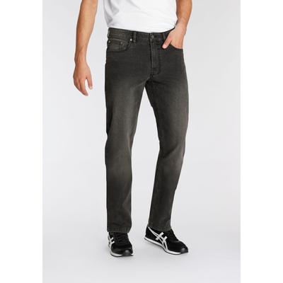 Comfort-fit-Jeans AJC, Herren, Gr. 30, Länge 32, schwarz (schwarz wash32), Denim/Jeans, Obermaterial: 84% Baumwolle, 14% Polyester, 2% Elasthan, unifarben, bequem normal, Jeans, im 5-Pocket-Style