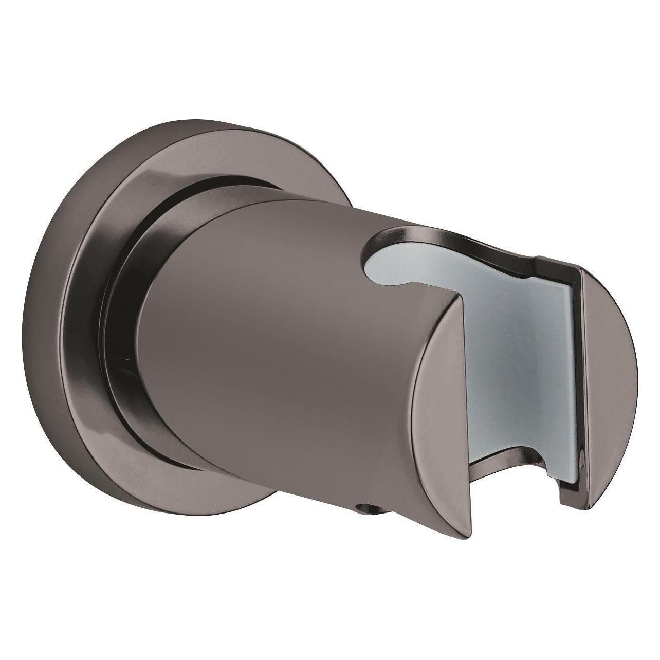 Grohe Handbrausehalter RAINSHOWER n verst runde Rosette hard graphite (27074A00)