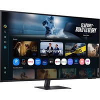 Smart AI Monitor S43FM700UU, LED-Monitor 108 cm (43 Zoll), schwarz, UltraHD/4K, VA, HDR, Fernbedienung, Lautsprecher