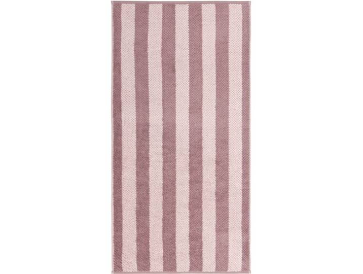 Cawö Cawo Pure Strepen Badlaken 80/150 vintage rose