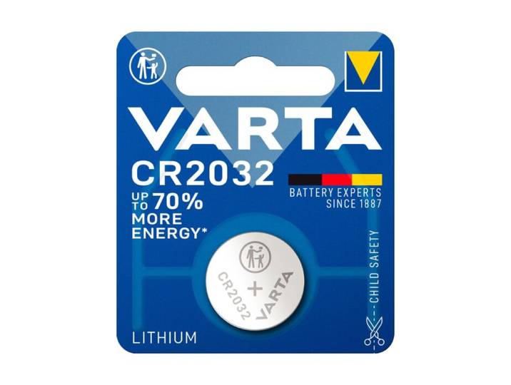 Knopfzellenbatterie Cr2032, Lithium,1 Stück