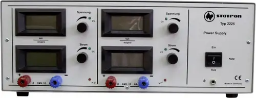 Statron 2225.2 Labornetzgerät, einstellbar 0 - 24 0 - 6A 288W Anzahl Ausgänge 2 x