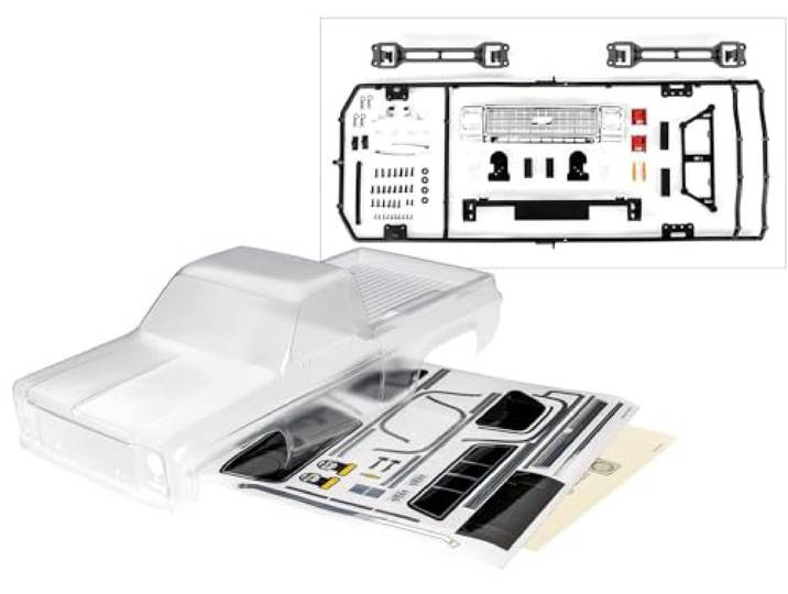 Traxxas Clear TRX-4 1979 Chevrolet K10 Karosserie