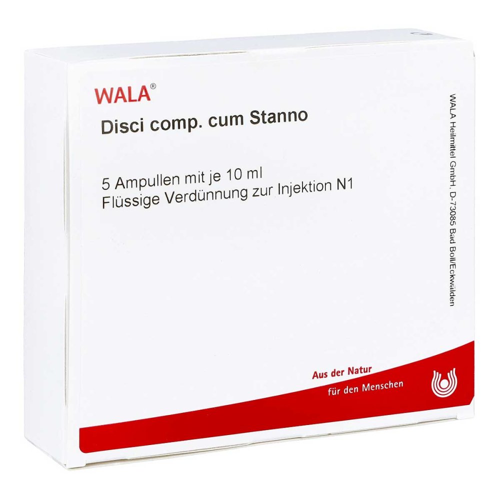 WALA Heilmittel GmbH Disci Comp. cum Stanno Ampullen 08510367