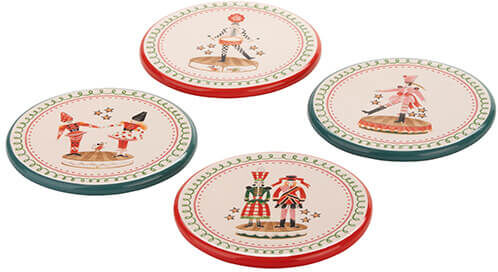 Cath Kidston Nutcracker Coaster Set